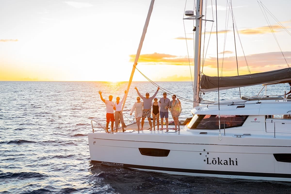 Black Diamond Club attendees aboard a boat during the 2024 trip