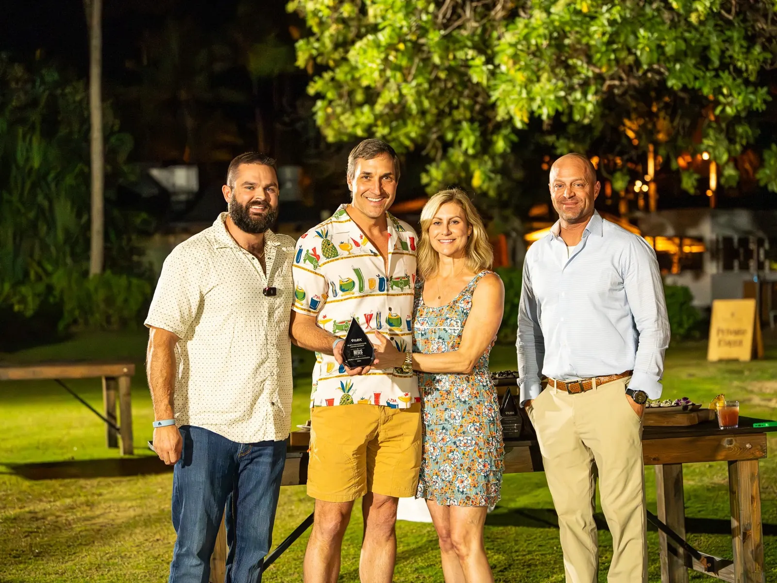 The MRS Ortho team with their Highest Growth Producer award at the 2024 awards night.