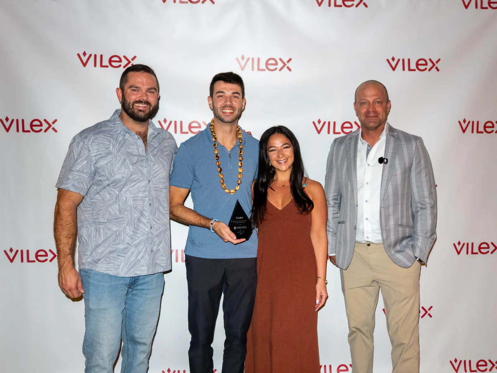 Progressive Medical Solutions accepting their 2025 Black Diamond Club award.